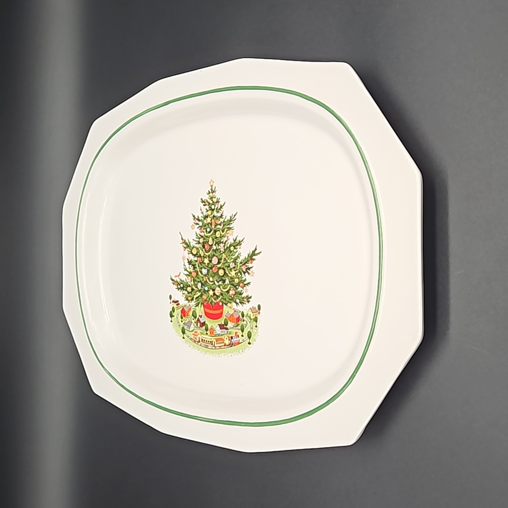 VTG Pfaltzgraff Christmas Heritage Oval Serving Platter - Picture 4 of 7